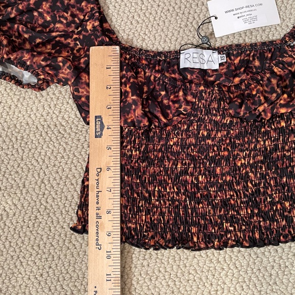 RESA Stella Top in Tortoise size xsmall - Picture 5 of 7